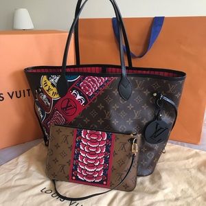 Louis Vuitton Neverfull MM Kabuki